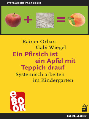 cover image of Ein Pfirsich ist ein Apfel mit Teppich drauf
